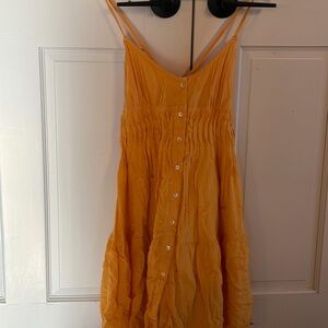 Urban Outfitters Yellow Mini Sundress 🪩♻️